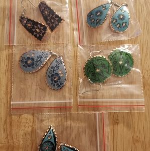 Copper earing 5 pack